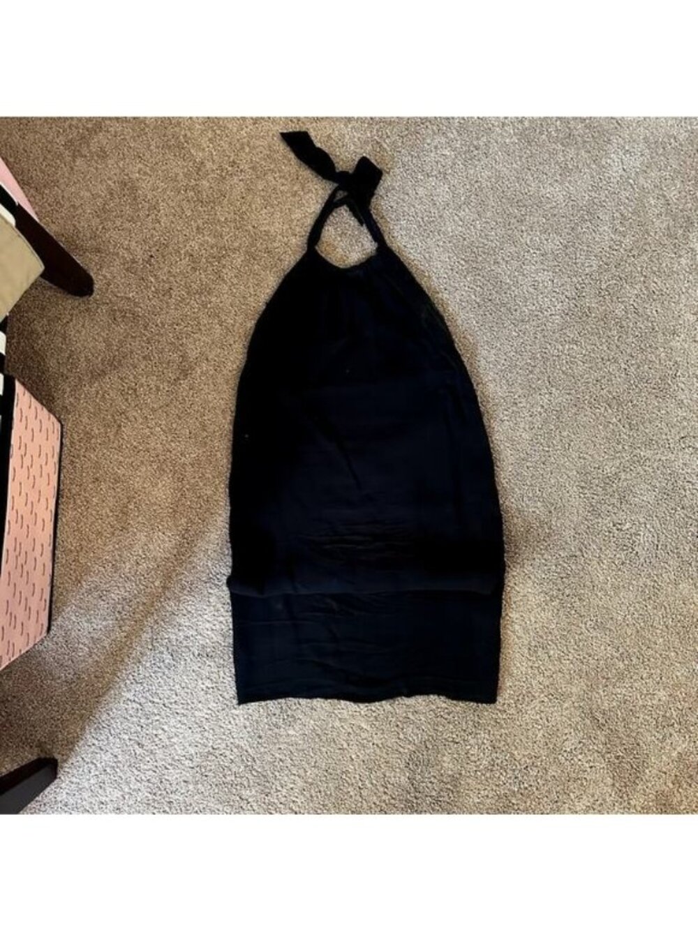 Zara Black Halter Top